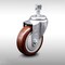 Service Caster 4 Inch SS Maroon Polyurethane Wheel Swivel 1/2 Inch Threaded Stem Caster SCC SCC-SSTS20S414-PPUB-MRN-121315 - alternate 1